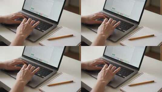 教师节在线教育学习居家办公场景视频高清在线视频素材下载