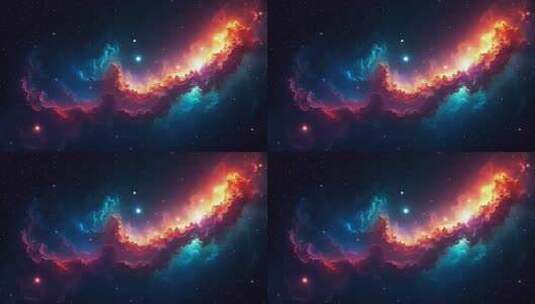 宇宙穿梭时空隧道空镜4K高清在线视频素材下载