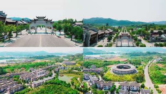 宜昌宜都青林古镇青林谜镇高清在线视频素材下载