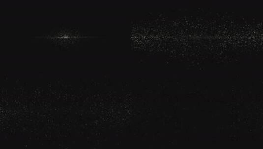 黑色背景粒子特效高清在线视频素材下载