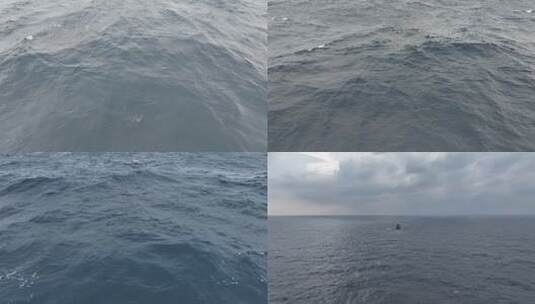 海面波浪实拍素材高清在线视频素材下载