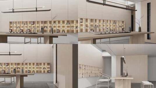 新中式茶室空镜合集高清在线视频素材下载