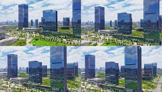 长沙马栏山文化创意产业园高清在线视频素材下载