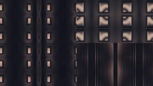 462 4K超清时尚简约黑棕色几何高级背景高清在线视频素材下载