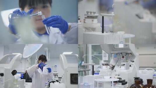 水质检测试验 水化验高清在线视频素材下载