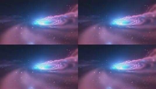 宇宙穿梭时空隧道空镜4K高清在线视频素材下载