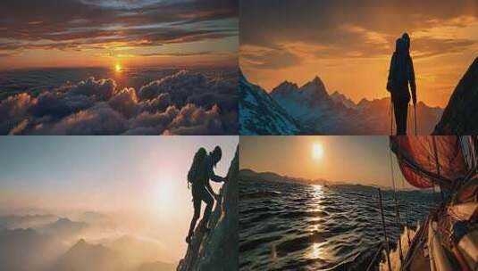 阳光总在风雨后-LED宽屏许美静高清在线视频素材下载