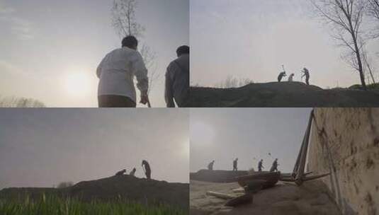 考古工作者考古人高清在线视频素材下载