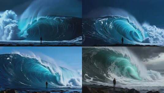 海浪 时代浪潮高清在线视频素材下载