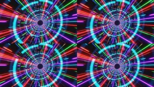 光速粒子冲击特效 穿梭时空片头 时光隧道高清在线视频素材下载