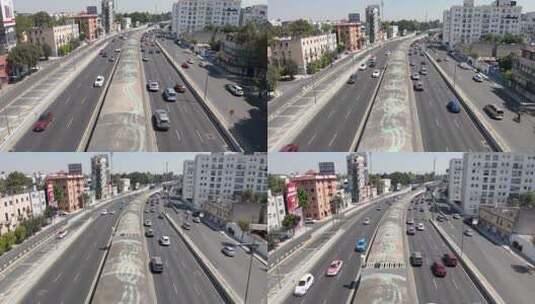城市公路高清在线视频素材下载