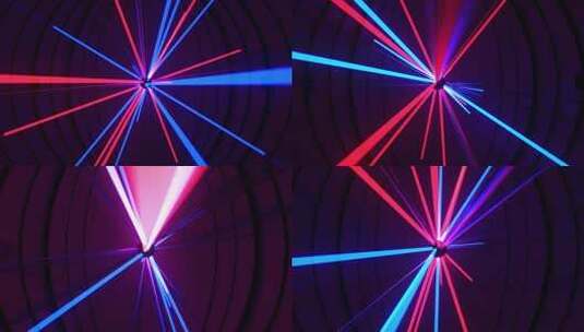 极品动感霓虹空间LED屏幕VJ循环DJ视频素材2高清在线视频素材下载
