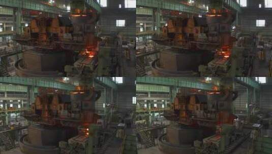 昆明钢铁厂航拍高清在线视频素材下载