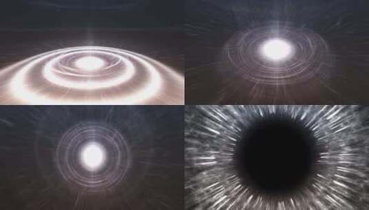 魔法阵粒子光束光圈动画【透明通道】高清在线视频素材下载