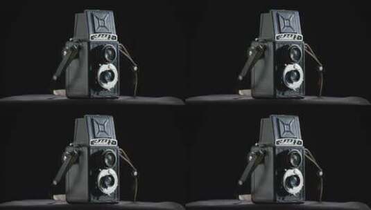 相机 复古 摄影机器 老式 怀旧 摄影器材高清在线视频素材下载
