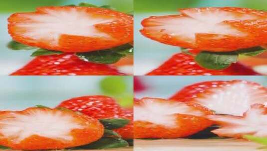 草莓素材高清在线视频素材下载
