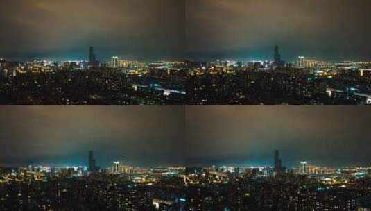 台州市椒江高清城市延时空镜高清在线视频素材下载