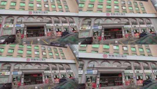 湖南郴州城市街道高清在线视频素材下载