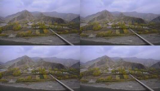 新疆自然景观高清在线视频素材下载