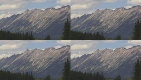 山脉的斜坡高清在线视频素材下载