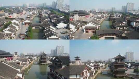江苏省常州市春秋淹城旅游区高清在线视频素材下载