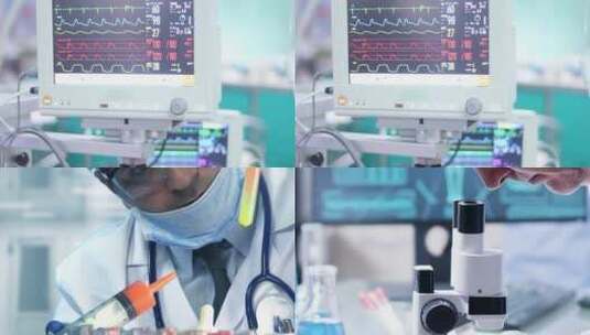医院科研视频素材高清在线视频素材下载