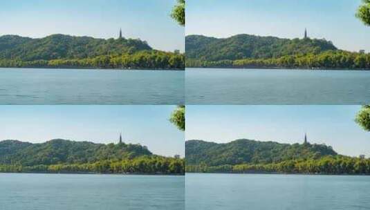 杭州_杭州西湖著名景区延时004高清在线视频素材下载