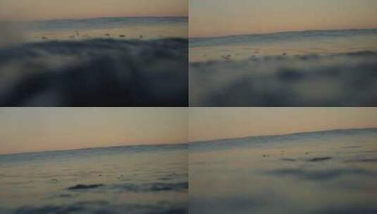 海浪冲浪实拍高清在线视频素材下载