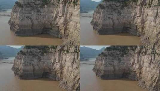 河南济源黄河三峡风景区视频高清在线视频素材下载