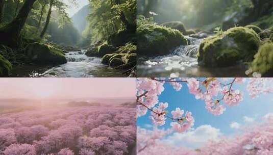 立春 节气 春分 春天 万物复苏（26组）高清在线视频素材下载