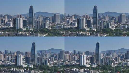 深圳市宝安区恒明珠国际金融中心高清在线视频素材下载