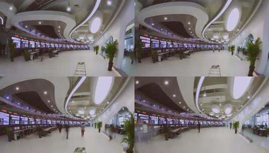 电视台播出监看机房 延时拍摄素材高清在线视频素材下载