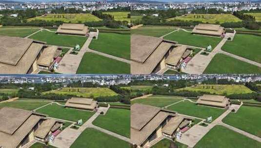 浙江金华浦江上山文化遗址公园高清在线视频素材下载