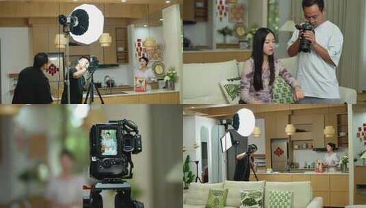 短视频信息流拍摄现场花絮高清在线视频素材下载