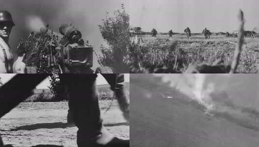 二战历史资料喀秋莎火箭炮高清在线视频素材下载