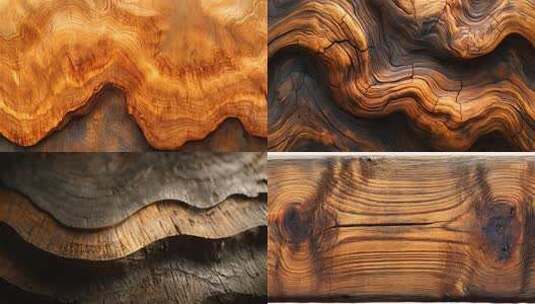 特写木头纹理素材高清在线视频素材下载