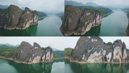 青山绿水大美山川九天母石看世界仡佬之源高清在线视频素材下载