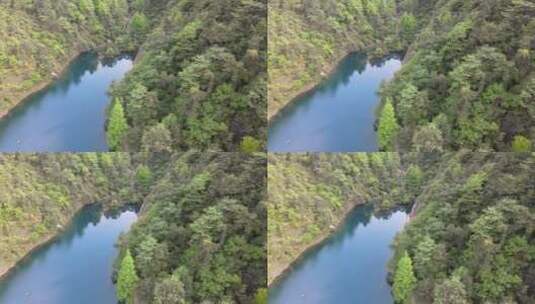 杭州山上的湖高清在线视频素材下载