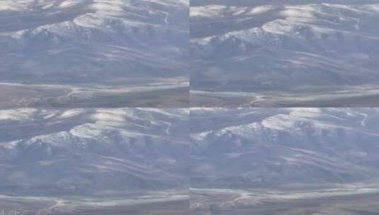 飞机上航拍 俯瞰雪山 藏区大气 原素材_1759高清在线视频素材下载