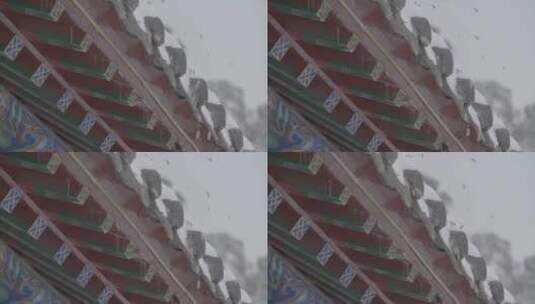 雪后景色LOG高清在线视频素材下载