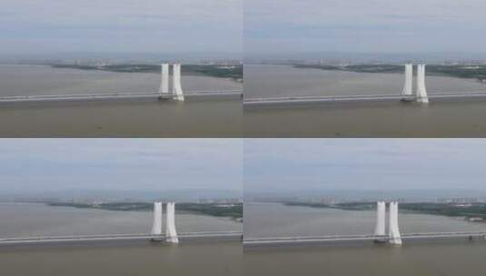 航拍惠州合生大桥高清在线视频素材下载