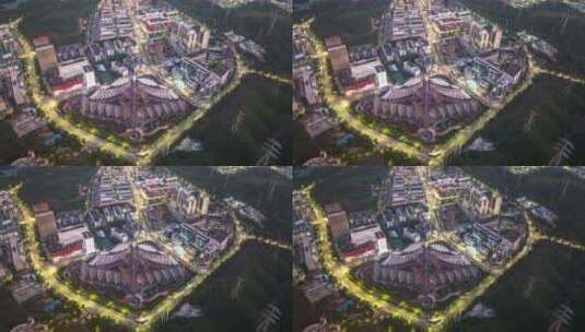 4K深圳玛丝菲尔大厦高清在线视频素材下载
