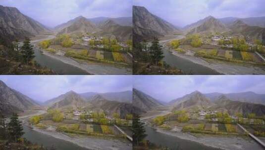 新疆自然景观高清在线视频素材下载