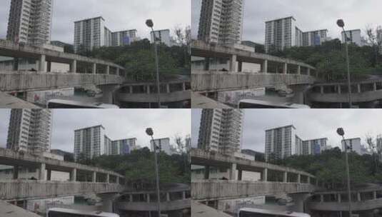 香港城中村街道人文视频高清在线视频素材下载