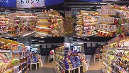 4K 超市内景高清在线视频素材下载