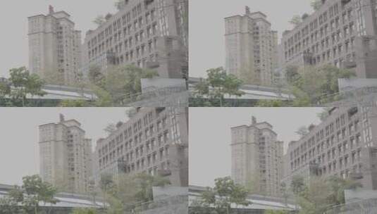 现代城市建筑场景高清在线视频素材下载