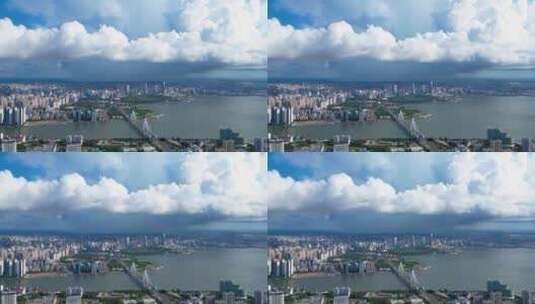 海南海口城市风光高清在线视频素材下载