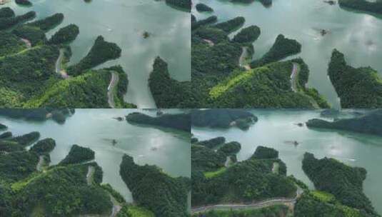 皖南山水风景镜头高清在线视频素材下载