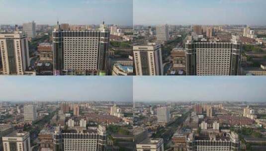 山东淄博城市高清在线视频素材下载