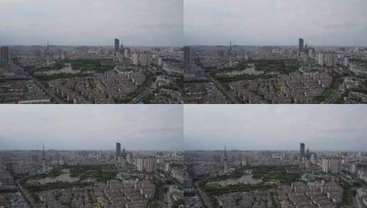 江苏徐州城市风光航拍高清在线视频素材下载